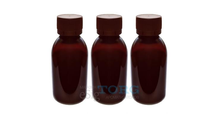 Изображение Бутылка коричневая 100 мл Бутылка коричневая 100 мл